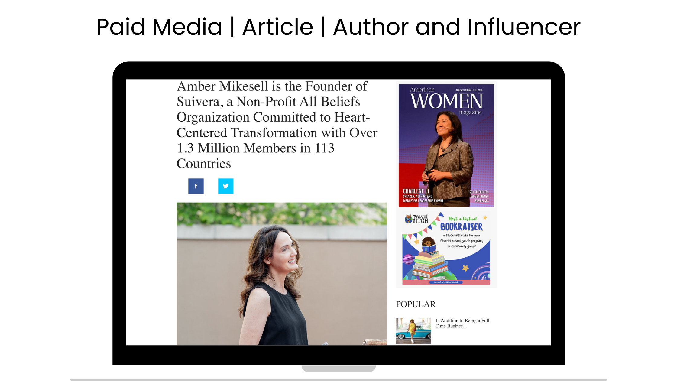 Profile: Amber Mikesell, Founder of Suivera